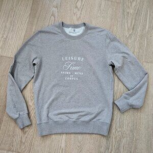 Brunello Cucinelli SS16 “Leisure Time” Sweatshirt – Size S, Light Grey
